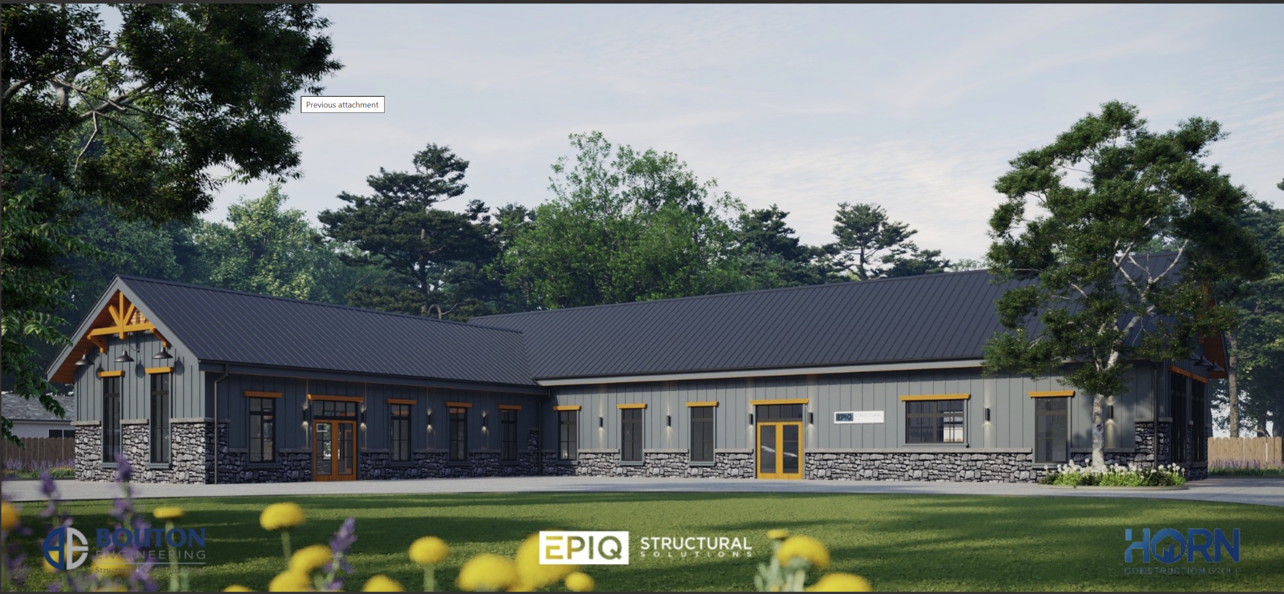 Epiq Engineering office building under construction in Berry Hill, Nashville TN