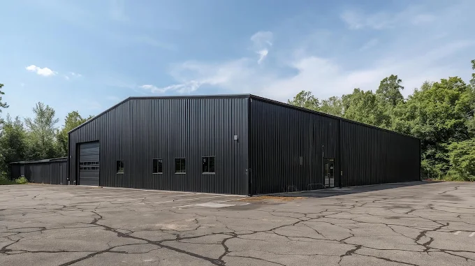 Large clear span commercial building constructed by Horn Construction Group in Middle Tennessee